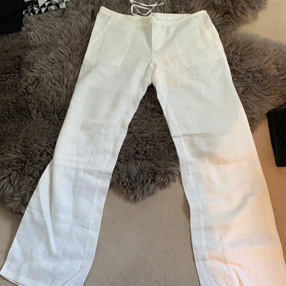 White pants